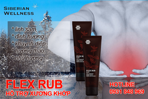 Flex Rub basic hỗ trợ xương khớp