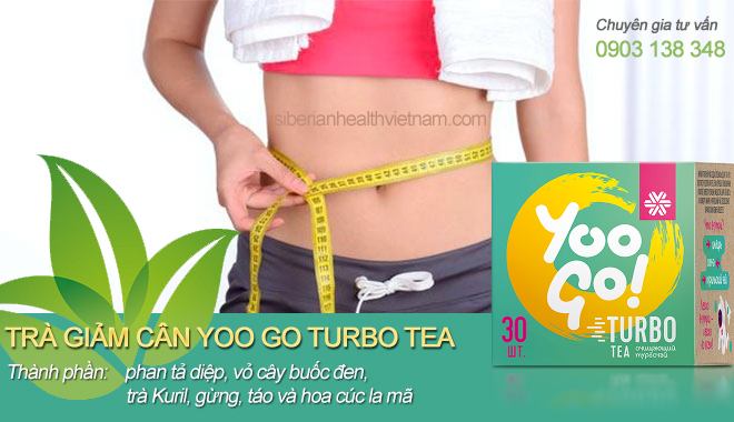 Trà thảo mộc Yoo Go Turbo của Nga